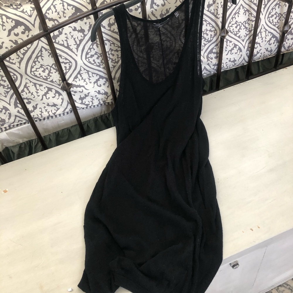 Vince .. sheer long top